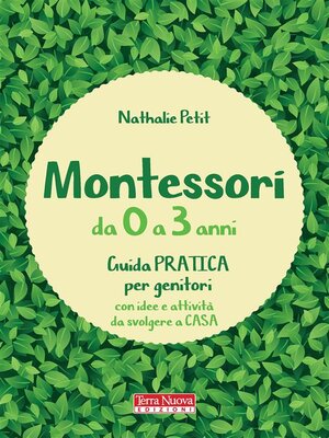 cover image of Montessori da 0 a 3 anni
